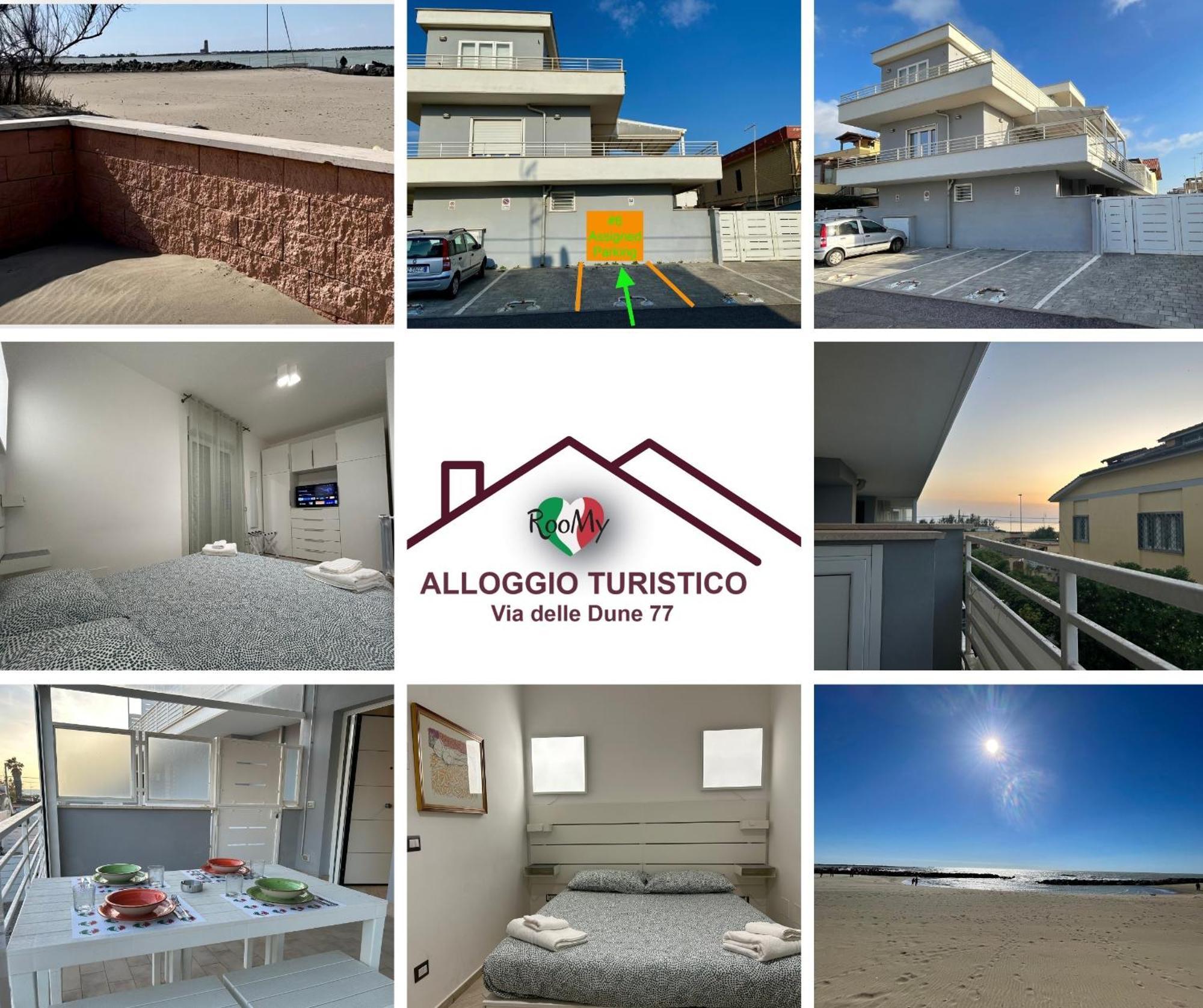 Alloggio Le Dune 77 Фьюмичино Экстерьер фото